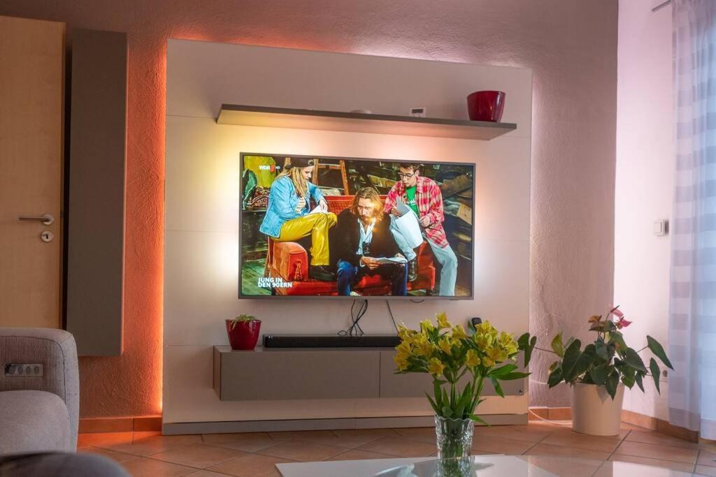 Wohnung Mit Talblick, Ladestation E-Auto Siegen Exteriör bild