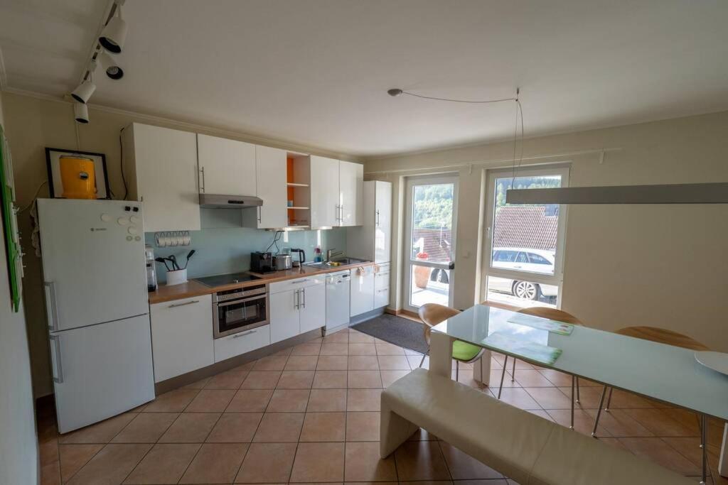 Wohnung Mit Talblick, Ladestation E-Auto Siegen Exteriör bild