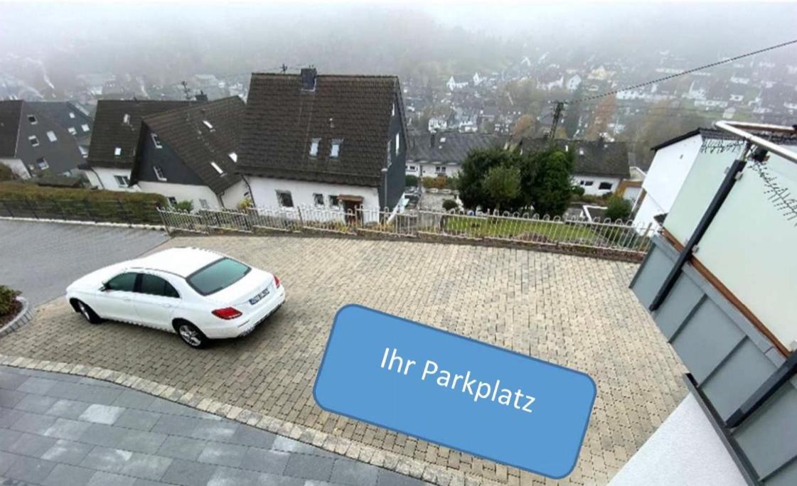 Wohnung Mit Talblick, Ladestation E-Auto Siegen Exteriör bild